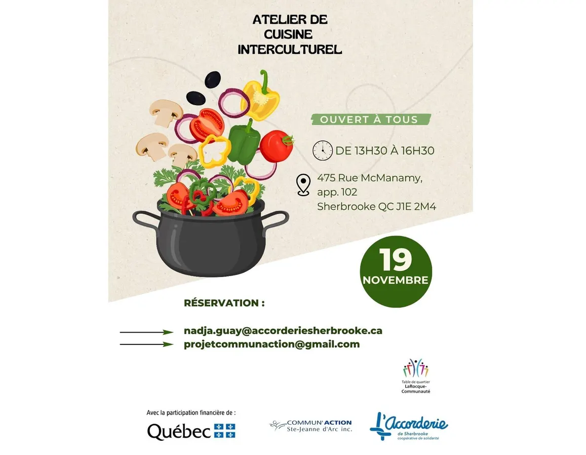 Atelier de cuisine interculturel
